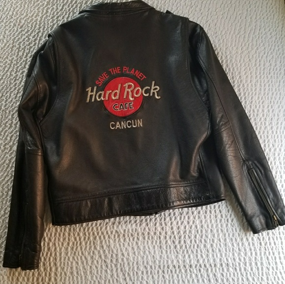 🔥Host Pick🔥Vintage Leather Biker Jacket - Picture 4 of 10